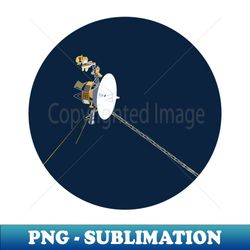 Voyager 1 - High-Resolution PNG Sublimation File - Stunning Sublimation Graphics