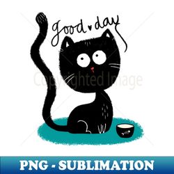Black Cat Love - Creative Sublimation PNG Download - Transform Your Sublimation Creations