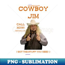 COWBOY JIM 2 - Vintage Sublimation PNG Download - Perfect for Sublimation Mastery