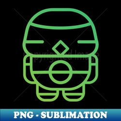 robotic character outline - High-Quality PNG Sublimation Download - Stunning Sublimation Graphics