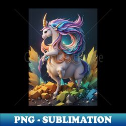 last magic unicorn - High-Quality PNG Sublimation Download