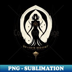 Evernight goddess - Exclusive PNG Sublimation Download