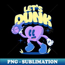 love cartoon basketball edgy color - png transparent sublimation file