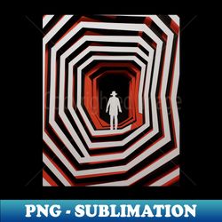 Paper cut Vertigo - Instant PNG Sublimation Download
