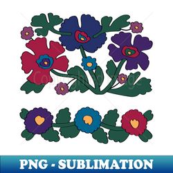 Ukrainian Motif - Folk Embroidery Art - High-Resolution PNG Sublimation File