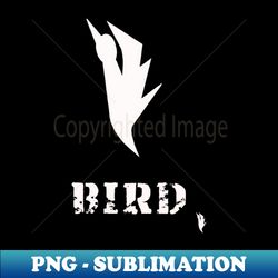 Store logo bird white - Vintage Sublimation PNG Download