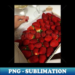 Strawberry - Digital Sublimation Download File
