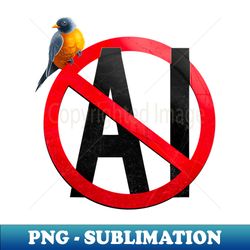 Robin says no to Art Robbin - PNG Transparent Sublimation File