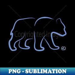 Bear - PNG Transparent Digital Download File for Sublimation