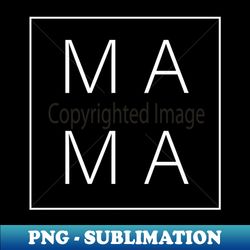 mama minimalistic top gift for best mom - Creative Sublimation PNG Download
