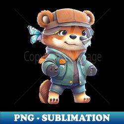 cute baby bear - animal world - premium sublimation digital download