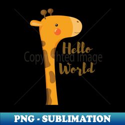 giraffe baby - png transparent sublimation design