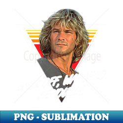 back off warchild seriously swayze as bodhi quote vintage - premium png sublimation file