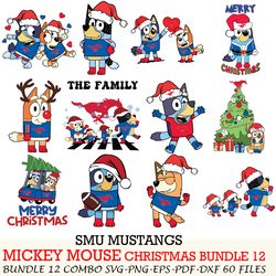 Boston College Eagles bundle 12 zip Bluey Christmas Cut files,for Cricut,SVG EPS PNG DXF,instant download