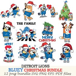 Carolina Panthers bundle,Bluey christmas Bluey Christmas Cut files,for Cricut,SVG EPS PNG DXF,instant download