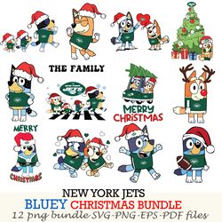 Charlotte 49ers bundle 12 zip Bluey Christmas Cut files,for Cricut,SVG EPS PNG DXF,instant download