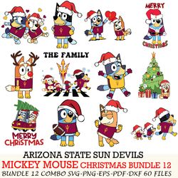 Toledo Rockets bundle 12 zip Bluey Christmas Cut files,for Cricut,SVG EPS PNG DXF,instant download