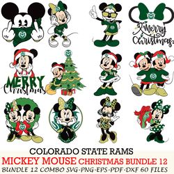 Michigan Wolverines bundle 12 zip Mickey Christmas Cut files,SVG EPS PNG DXF,instant download,Digital Download