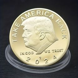 Celebrate Trump's 2024 Revenge Tour with this American Eagle Commemorative Coin Collectible Gift - Usa election trump