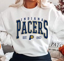 90s Indiana Pacers Basketball Sweatshirt, Indiana Pacers Shirt, Retro Style Shirt Crewneck Sweatshirt, Fan Gift, Indiana