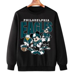 Philadelphia Eagles Mickey Donald Duck And Goofy Football Team Digital File, Svg File