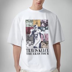 Premium Vintage Travis Kelce Shirt Travis Kelce Eras Tshirt Kansas City Chief Travis Sweatshirt Kelce Eras Tour America