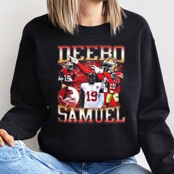Vintage Deebo Samuel Sweatshirt, Football shirt, Classic 90s Graphic Tee, Unisex, Vintage Bootleg, Gift, Retro shirt, Gi