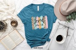 Faith Love Leopard Graphic Shirt, Christian Shirt, Bible Quotes, Valentines Day Shirts, I am So Loved Shirt, I Am Loved