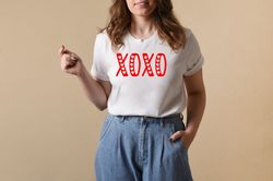 XOXO Valentines Day Shirts,Valentines Shirt, Love Shirt,Valentines Day Shirt for Women,Cute Valentines Day,Couples Valen