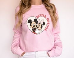 Valentines Day Disney Sweatshirt for Her, Disney Shirt for Valentines Day, Valentines Day Tshirt for Disneyland, Disney