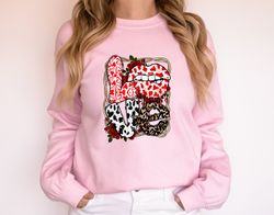 Valentines Day Sweatshirt for Her, Gift for Valentines Day, Valentines Day Tshirt for Gift, Matching Shirts for Valentin