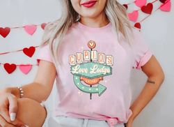 Cupids Love Lodge Vacant Shirt, Valentines Day Shirt, Boho Western Valentine Shirt, Love Shirt, Valentine Heart Shirt,Va