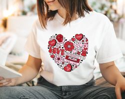 Valentine Heart Shirt, Valentines XOXO Shirt, Cute Valentine Love Gift Shirt ,for Women Valentines Day Gifts Shirt ,Vale