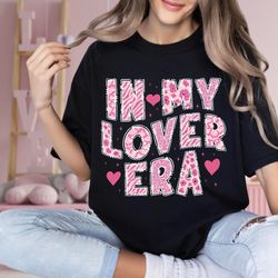 In My Lover Era Sweatshirt, Heart Valentine Shirt, Valentines Day, Loved Mama T-Shirt, Love Vibes, XOXO Happy Valentine,