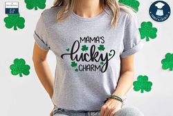 Mamas Lucky Charm T-shirt, Mom Shirt, Irish Luck Shirt, St Paddys Day Shirt, Funny Shirt, Shamrock Shirt, Clover Shirt,