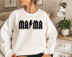 Mama Sweatshirt, ACDC Mama Sweatshirt, Lightning Bolt Mama Shirt, Mothers Day Gift, Mom Sweatshirt, Mommy Lightning Swea