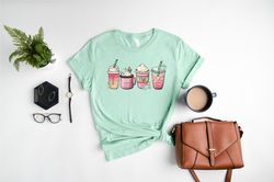 mothers day t-shirt gift, cute shirt for mom, coffee heart shirt, cute coffee graphic tee, coffee lovers shirt, coffee m