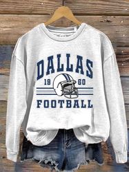 Vintage Dallas Football Shirt, Dallas Sweatshirt, Cowboys Sweatshirt, Cowboys Football, Cowboys Shirt, Dallas Fan Gift