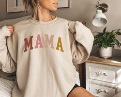 Mama Sweatshirt, Boho Mama Crewneck, Mothers Day Gifts, Mom Sweatshirt, Mother Sweatshirt, Christmas Sweatshirt, Gifts f