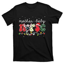 christmas mother baby nurses wrap the best gifts t-shirt