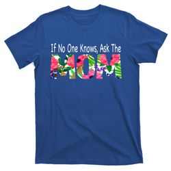 If No One Knows Ask The Mom Mother Gift T-Shirt
