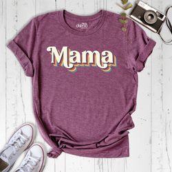 Retro Mama Shirt, Mama T-Shirt, Mommy Shirt, mom To be Shirt, Gift mom, Retro Mom Shirt, Mama Gift, Mother Day Gift, Mot