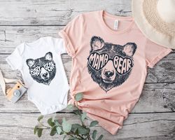 mama bear shirt  mama bear set, mama bear baby bear shirt, mothers day shirt, bear family shirts, new mom gift, baby sho
