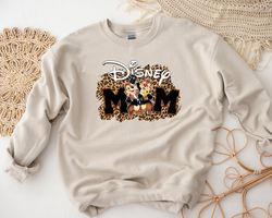 Disney Chip n Dale Leopard Mom Shirt, Chip n Dale Mom Shirt Sweatshirt Hoodie, Mothers Day Shirt, Disney Mom Shirt, Doub