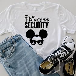 Disney Princess Security Shirt, Disney Dad And Girl Shirt, Disney Dad Shirt Hoodie Sweatshirt, Fathers Day Shirt