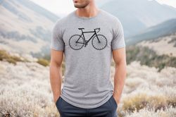 Bike Shirt  Bicycle Tshirt  Mens Shirt  Cycle Bike Gift  Fathers Day Gift  Bike Gift for Husband  Bicycle Clothing  Biki