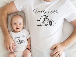 Daddy And Me Shirt, Fathers Day Shirts, Couples Shirts, Fathers Day Gift, Dad And Baby Shirt, Father Son Outfits