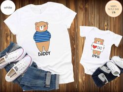 Family bear Tshirts father bear tshirts ladies mens unisex bear t shirt tee baby bear tshirt mama bear tshirt  Papa bear