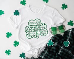 St Patricks Day Shirt, Four Leaf Clover Shirt, St Patricks Day Gifts, Women St Patricks Day Shirt, Lucky Charm Shirt, Sh