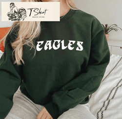 Eagles Sweatshirt Gift for Philadelphia Eagles Fan - Happy Place for Music Lovers